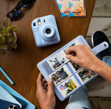 Álbum Instax 108 Fotos Azul