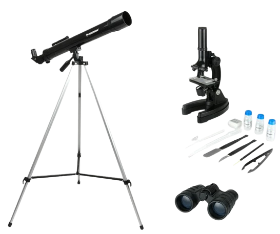 Kit de Ciencia Celestron de tres piezas