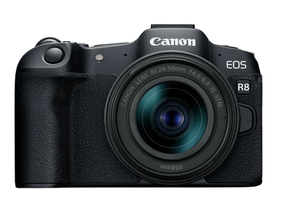 Cámara Canon R8+24-50 STM